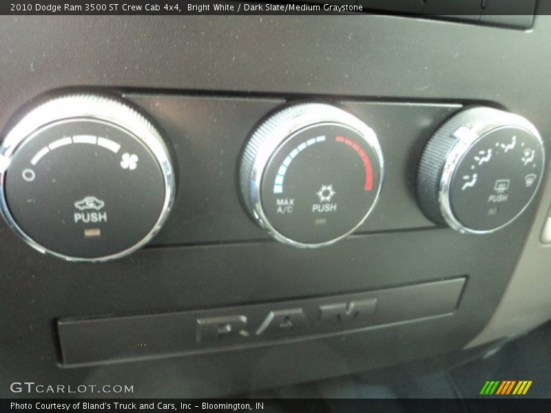 Bright White / Dark Slate/Medium Graystone 2010 Dodge Ram 3500 ST Crew Cab 4x4