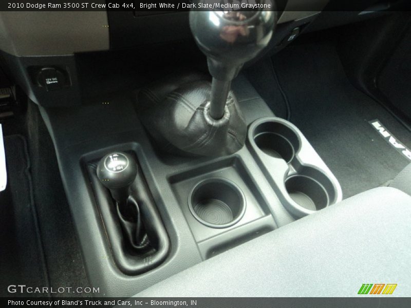 Bright White / Dark Slate/Medium Graystone 2010 Dodge Ram 3500 ST Crew Cab 4x4