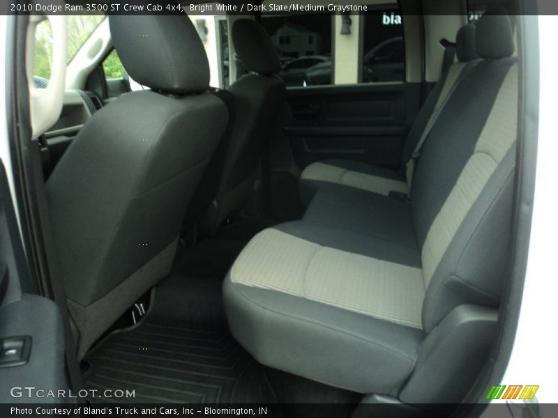 Bright White / Dark Slate/Medium Graystone 2010 Dodge Ram 3500 ST Crew Cab 4x4