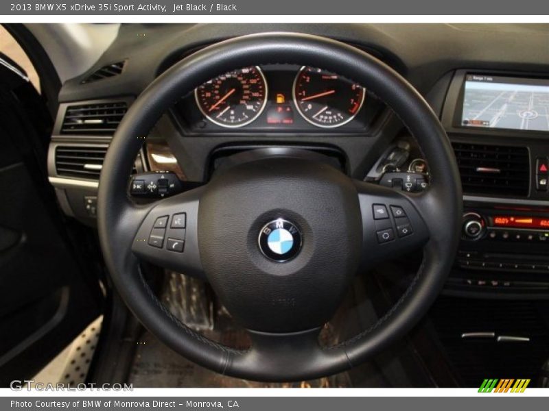 Jet Black / Black 2013 BMW X5 xDrive 35i Sport Activity