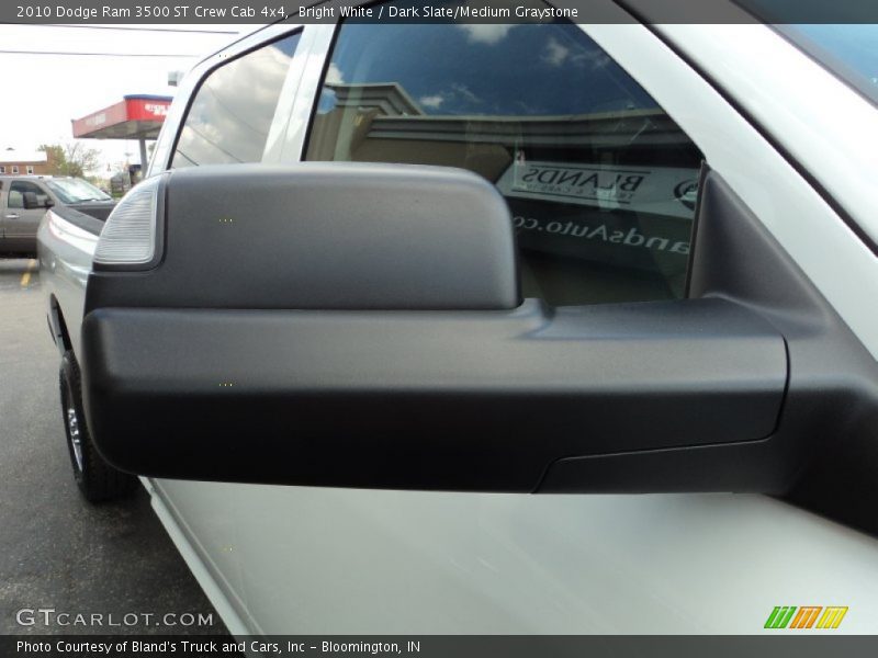 Bright White / Dark Slate/Medium Graystone 2010 Dodge Ram 3500 ST Crew Cab 4x4