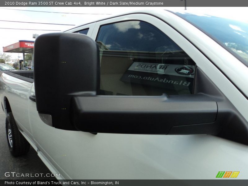 Bright White / Dark Slate/Medium Graystone 2010 Dodge Ram 3500 ST Crew Cab 4x4