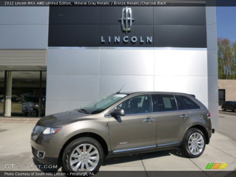 Mineral Gray Metallic / Bronze Metallic/Charcoal Black 2012 Lincoln MKX AWD Limited Edition