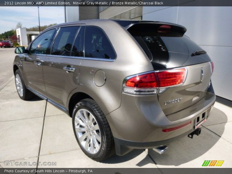 Mineral Gray Metallic / Bronze Metallic/Charcoal Black 2012 Lincoln MKX AWD Limited Edition