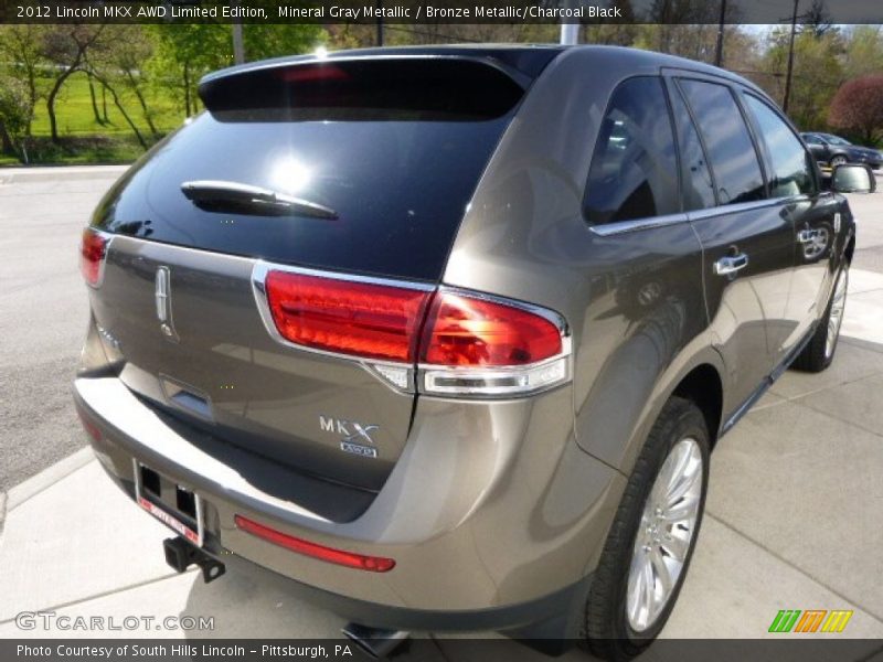 Mineral Gray Metallic / Bronze Metallic/Charcoal Black 2012 Lincoln MKX AWD Limited Edition