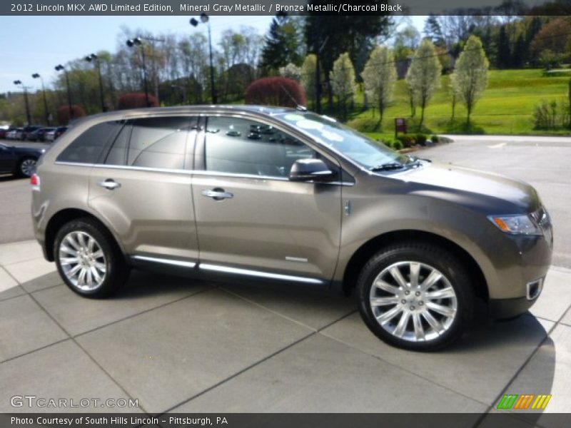 Mineral Gray Metallic / Bronze Metallic/Charcoal Black 2012 Lincoln MKX AWD Limited Edition