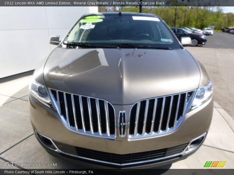 Mineral Gray Metallic / Bronze Metallic/Charcoal Black 2012 Lincoln MKX AWD Limited Edition