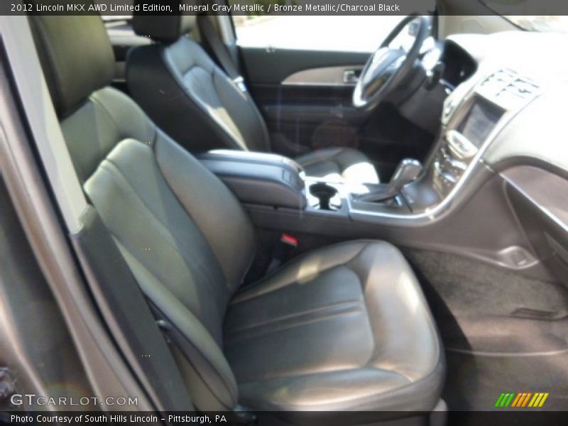 Mineral Gray Metallic / Bronze Metallic/Charcoal Black 2012 Lincoln MKX AWD Limited Edition