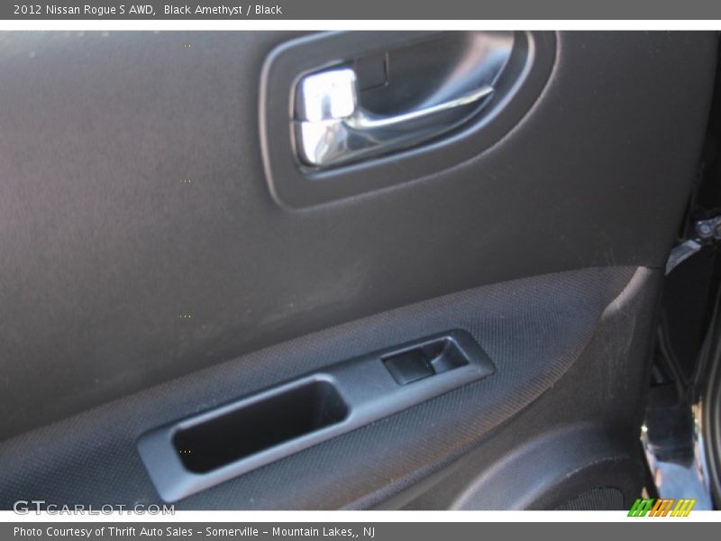 Black Amethyst / Black 2012 Nissan Rogue S AWD