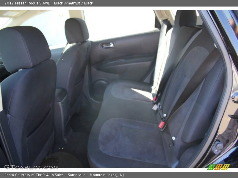 Black Amethyst / Black 2012 Nissan Rogue S AWD