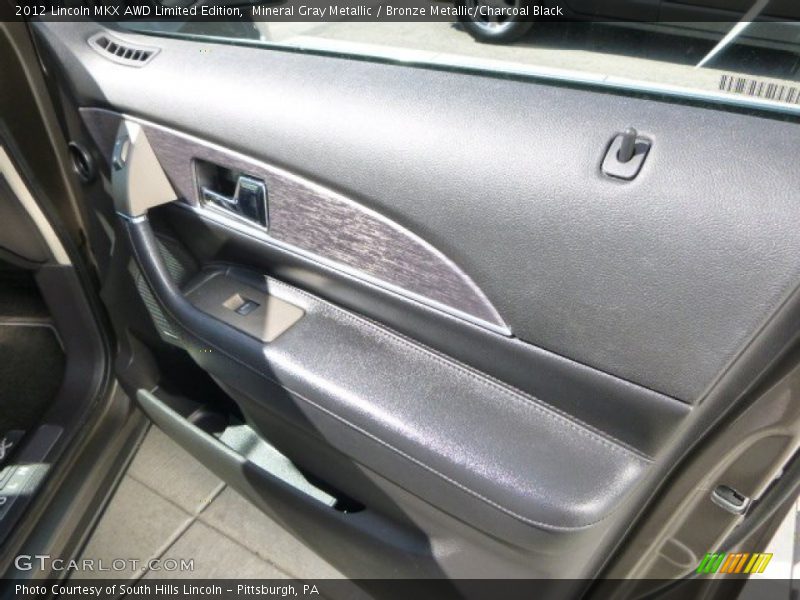 Mineral Gray Metallic / Bronze Metallic/Charcoal Black 2012 Lincoln MKX AWD Limited Edition