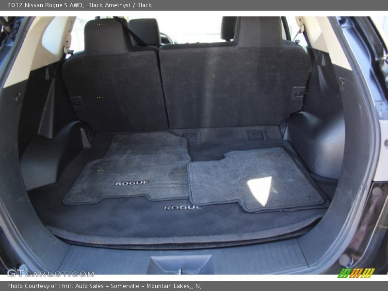 Black Amethyst / Black 2012 Nissan Rogue S AWD