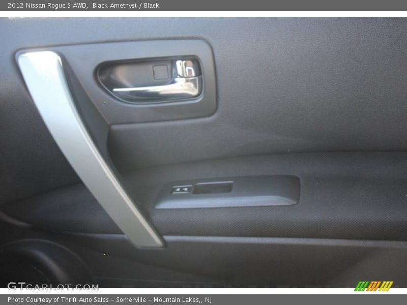 Black Amethyst / Black 2012 Nissan Rogue S AWD