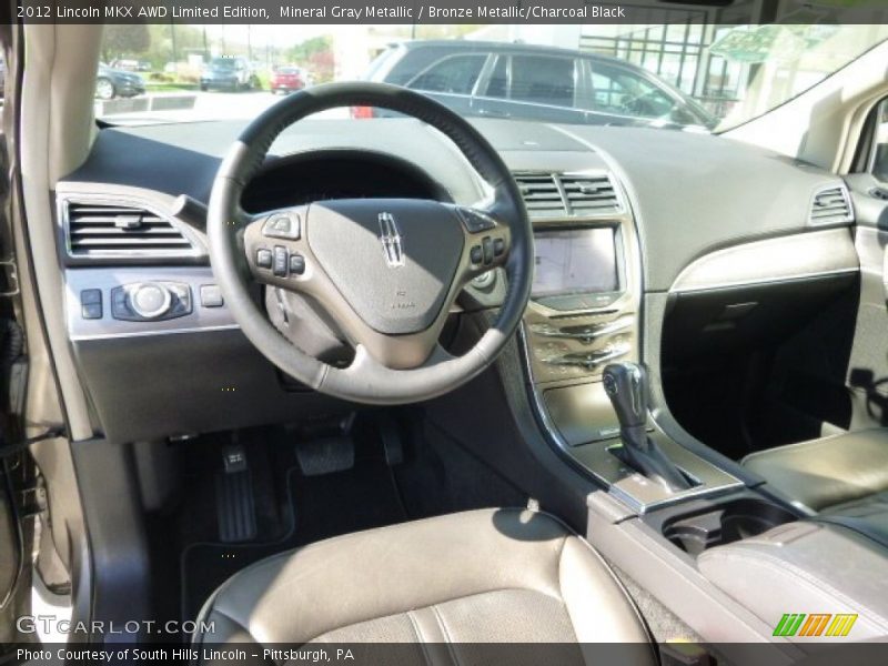 Mineral Gray Metallic / Bronze Metallic/Charcoal Black 2012 Lincoln MKX AWD Limited Edition