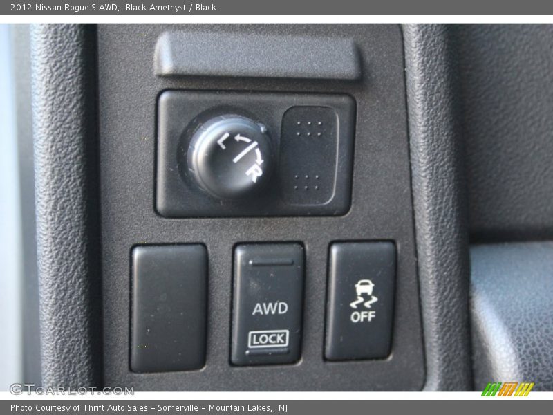 Black Amethyst / Black 2012 Nissan Rogue S AWD