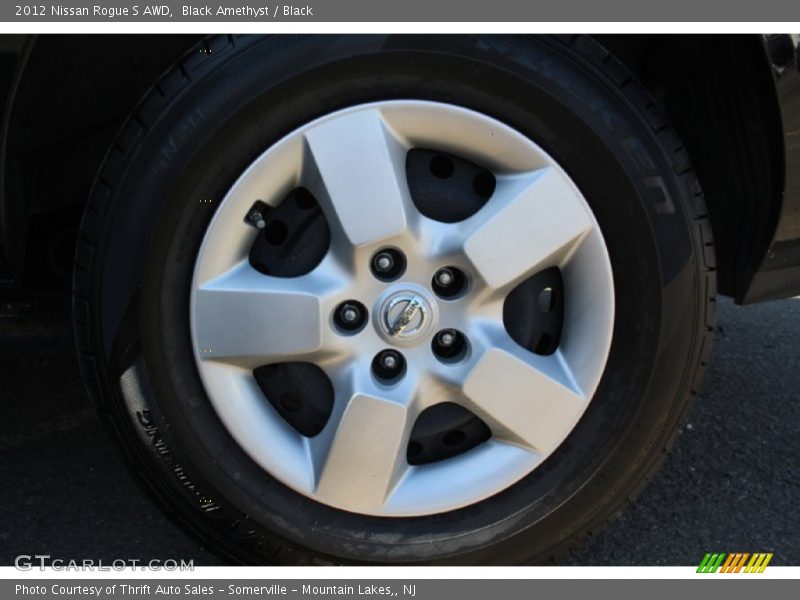 Black Amethyst / Black 2012 Nissan Rogue S AWD