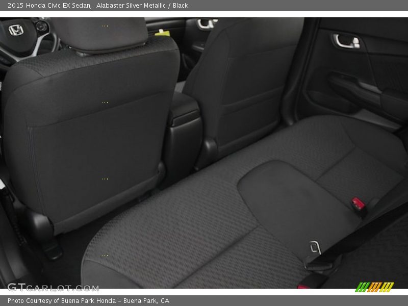Alabaster Silver Metallic / Black 2015 Honda Civic EX Sedan