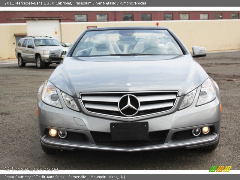 Palladium Silver Metallic / Almond/Mocha 2011 Mercedes-Benz E 350 Cabriolet