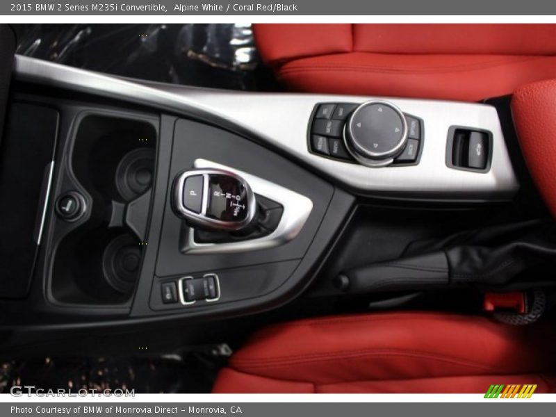 Alpine White / Coral Red/Black 2015 BMW 2 Series M235i Convertible
