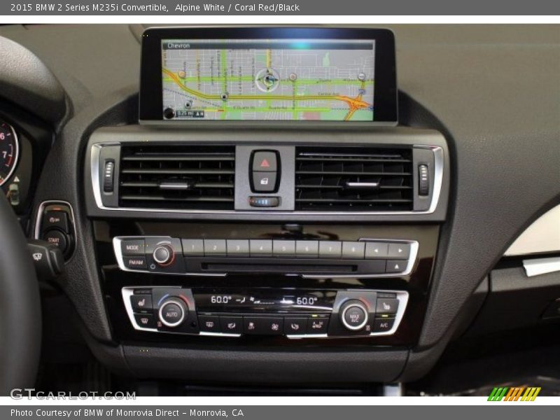 Alpine White / Coral Red/Black 2015 BMW 2 Series M235i Convertible