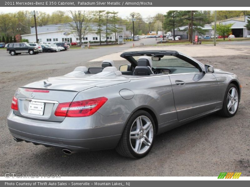 Palladium Silver Metallic / Almond/Mocha 2011 Mercedes-Benz E 350 Cabriolet