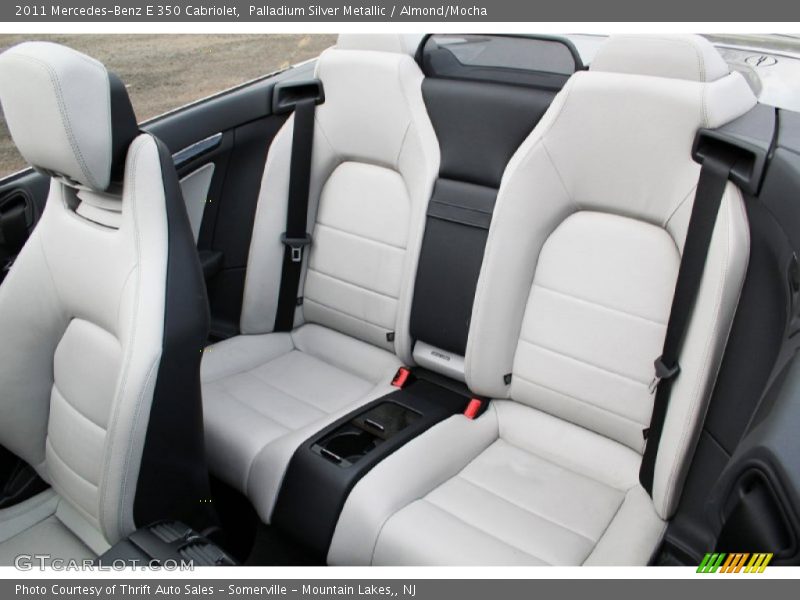 Palladium Silver Metallic / Almond/Mocha 2011 Mercedes-Benz E 350 Cabriolet