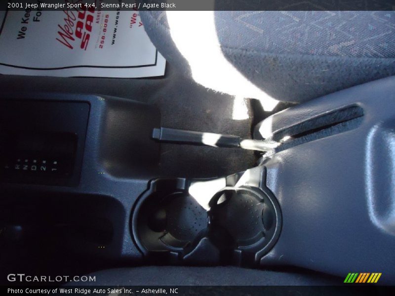Sienna Pearl / Agate Black 2001 Jeep Wrangler Sport 4x4