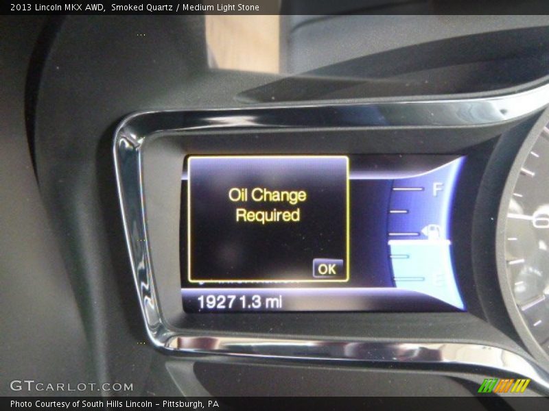 Smoked Quartz / Medium Light Stone 2013 Lincoln MKX AWD
