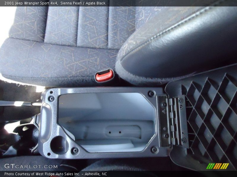 Sienna Pearl / Agate Black 2001 Jeep Wrangler Sport 4x4