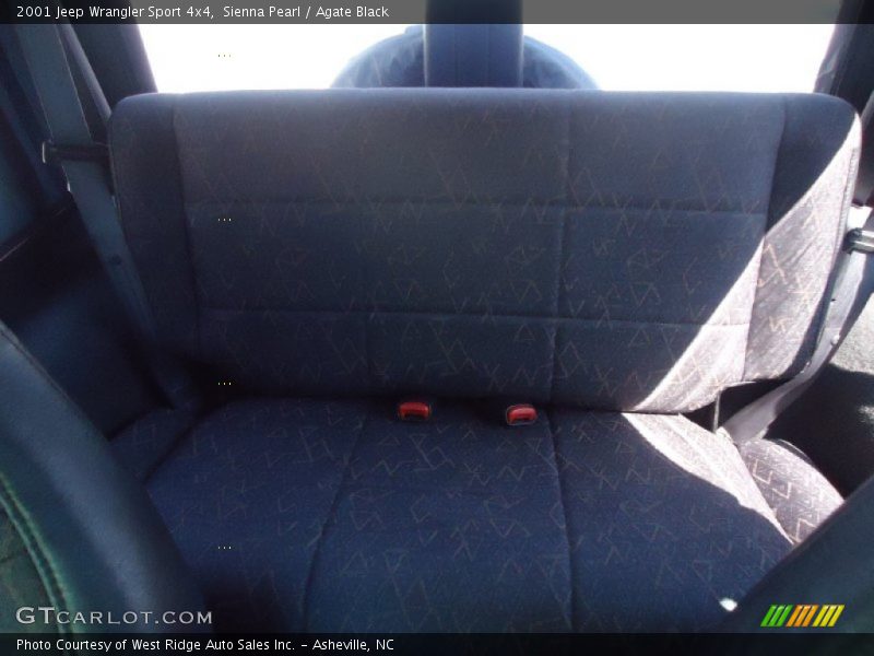 Sienna Pearl / Agate Black 2001 Jeep Wrangler Sport 4x4