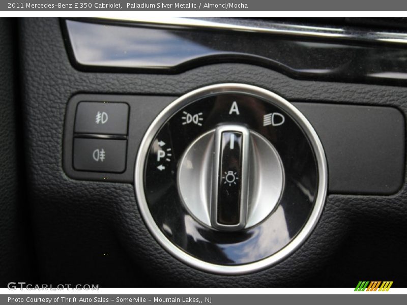 Palladium Silver Metallic / Almond/Mocha 2011 Mercedes-Benz E 350 Cabriolet