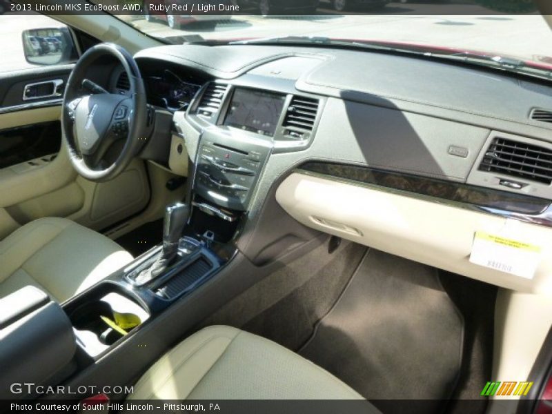 Ruby Red / Light Dune 2013 Lincoln MKS EcoBoost AWD