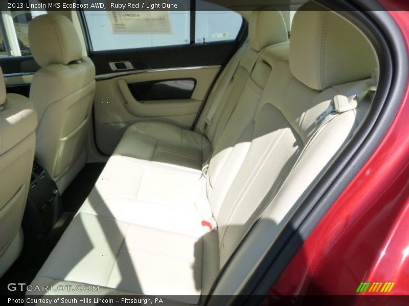Ruby Red / Light Dune 2013 Lincoln MKS EcoBoost AWD