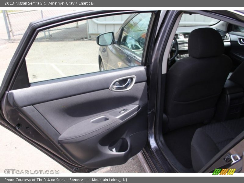 Amethyst Gray / Charcoal 2013 Nissan Sentra SR