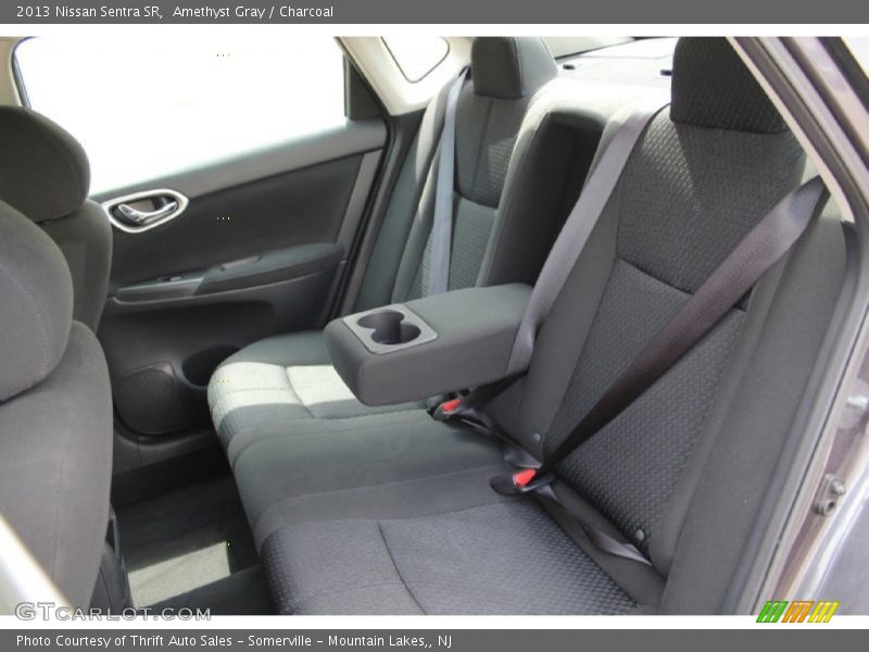 Amethyst Gray / Charcoal 2013 Nissan Sentra SR
