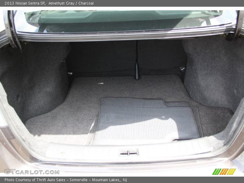 Amethyst Gray / Charcoal 2013 Nissan Sentra SR