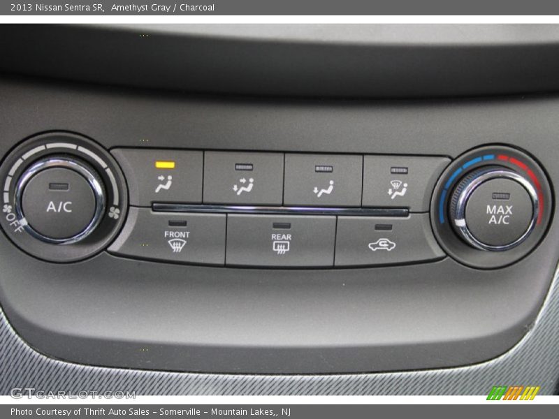 Amethyst Gray / Charcoal 2013 Nissan Sentra SR