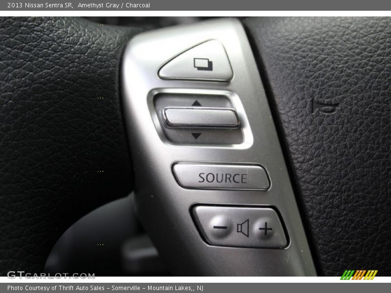 Amethyst Gray / Charcoal 2013 Nissan Sentra SR