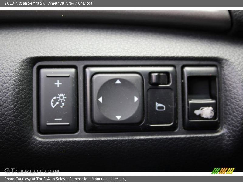 Amethyst Gray / Charcoal 2013 Nissan Sentra SR
