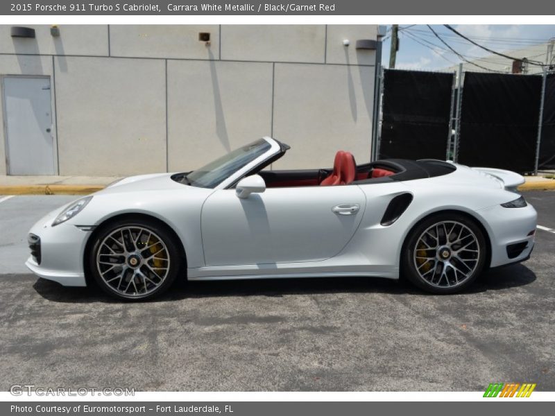  2015 911 Turbo S Cabriolet Carrara White Metallic