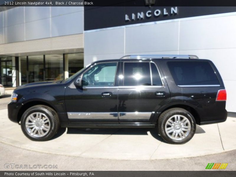 Black / Charcoal Black 2012 Lincoln Navigator 4x4