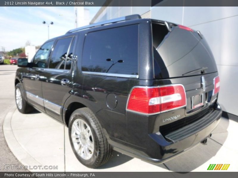 Black / Charcoal Black 2012 Lincoln Navigator 4x4