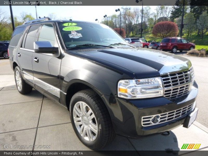 Black / Charcoal Black 2012 Lincoln Navigator 4x4