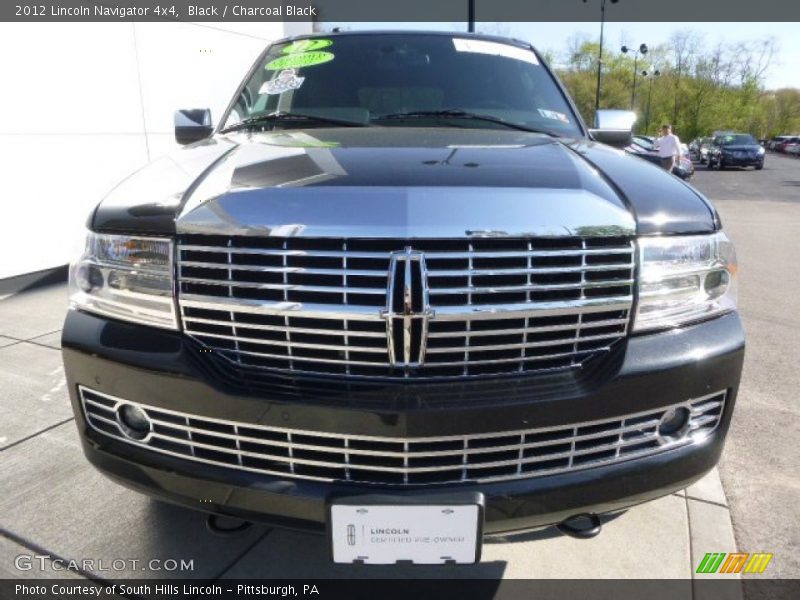 Black / Charcoal Black 2012 Lincoln Navigator 4x4