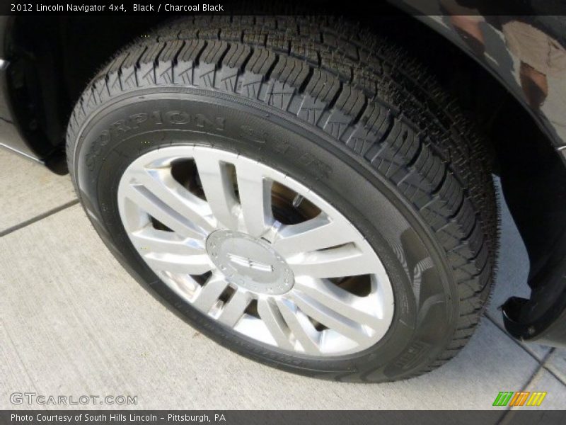Black / Charcoal Black 2012 Lincoln Navigator 4x4