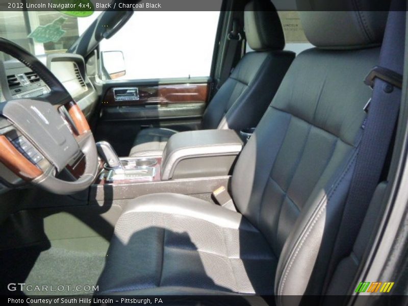 Black / Charcoal Black 2012 Lincoln Navigator 4x4