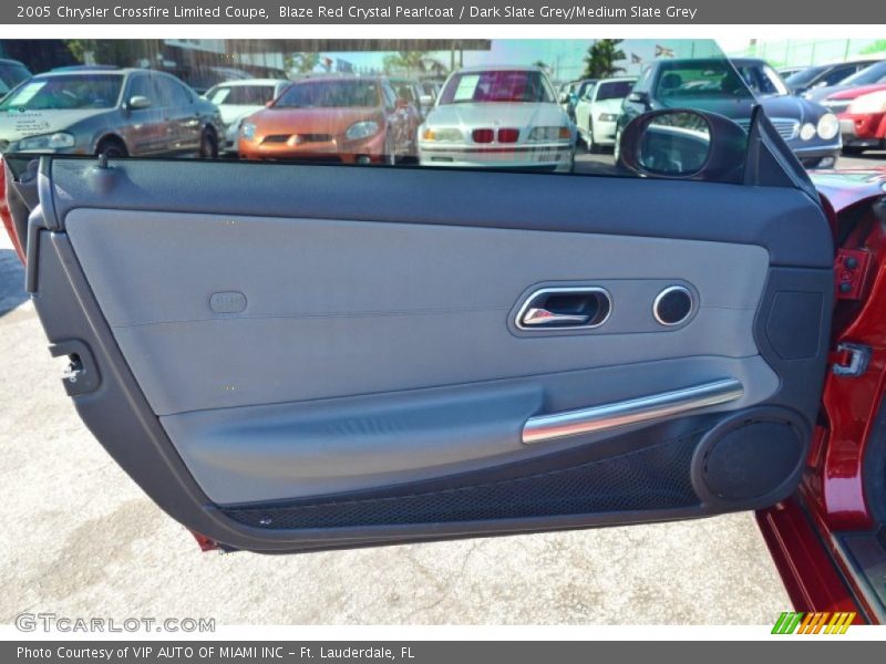 Blaze Red Crystal Pearlcoat / Dark Slate Grey/Medium Slate Grey 2005 Chrysler Crossfire Limited Coupe