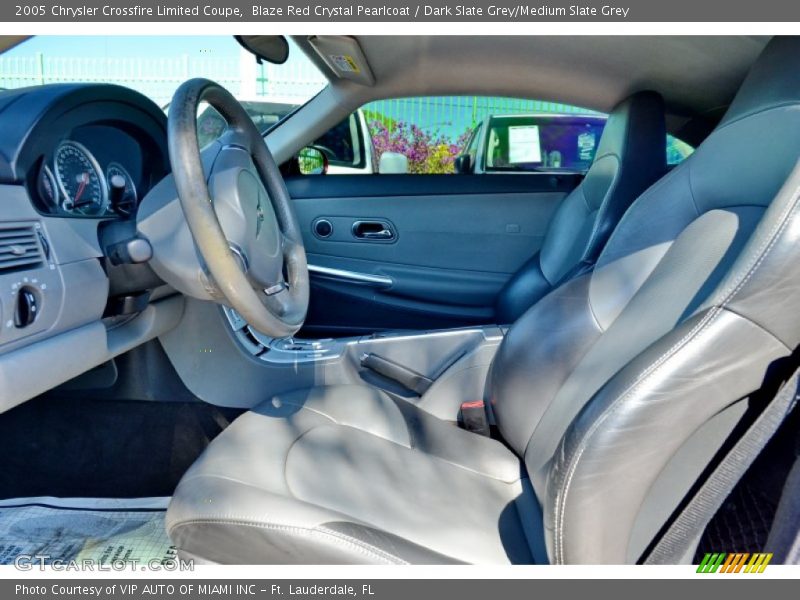Blaze Red Crystal Pearlcoat / Dark Slate Grey/Medium Slate Grey 2005 Chrysler Crossfire Limited Coupe