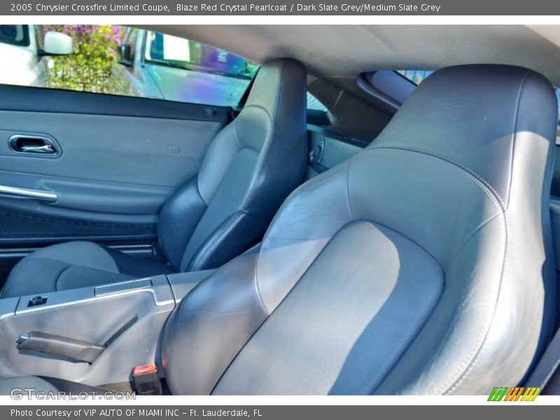Blaze Red Crystal Pearlcoat / Dark Slate Grey/Medium Slate Grey 2005 Chrysler Crossfire Limited Coupe