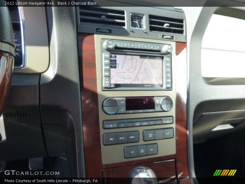 Black / Charcoal Black 2012 Lincoln Navigator 4x4
